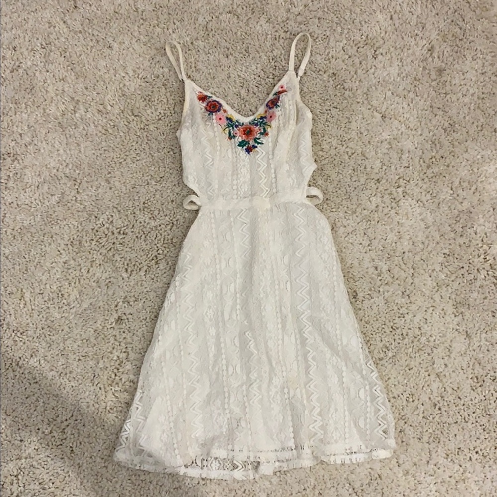 White Hollister Dress